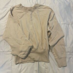 Zara beige sweatshirt